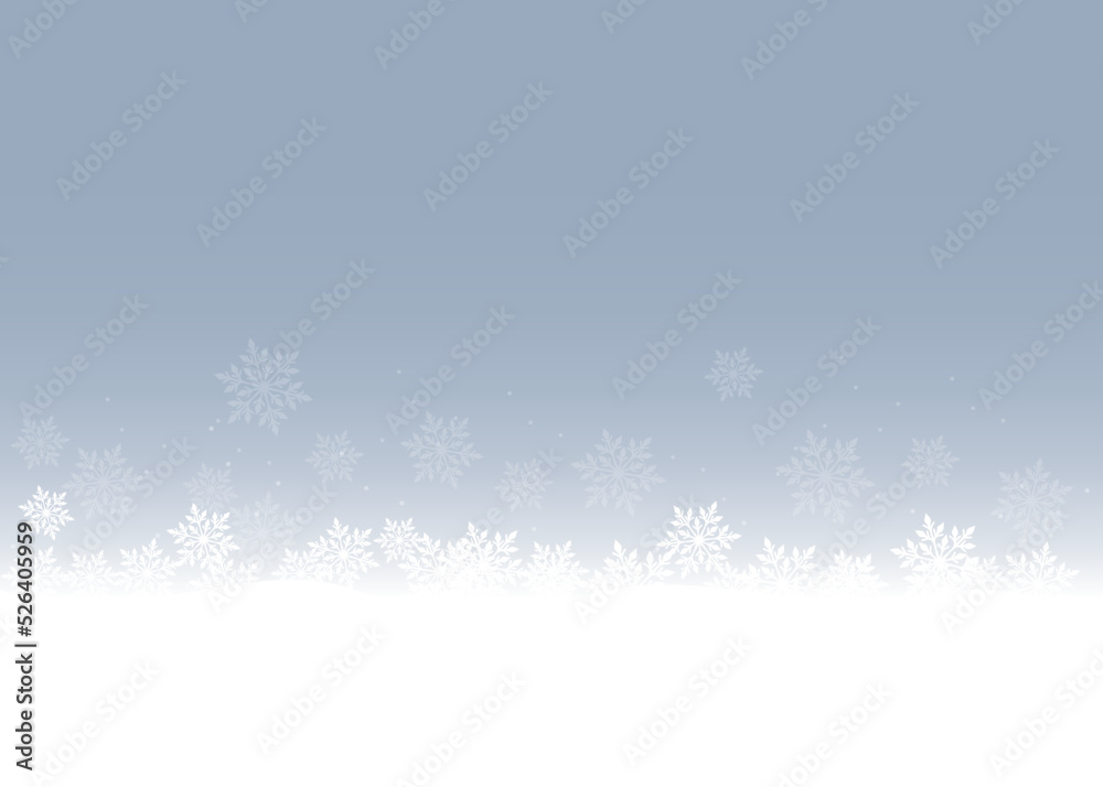 Fallende Schneeflocken. Fallende Schneeflocken.