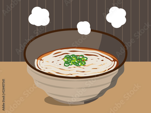 かけうどん　背景あり　4:3