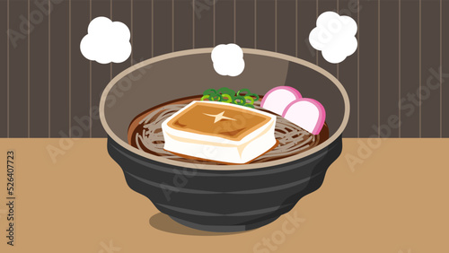 力そば　背景あり　16:9