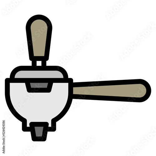 portafilter and tamper