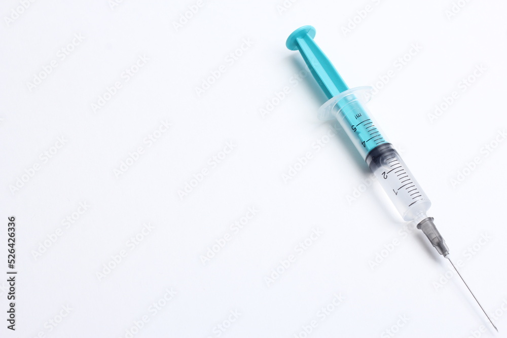 syringe with medicine syringe with medicine