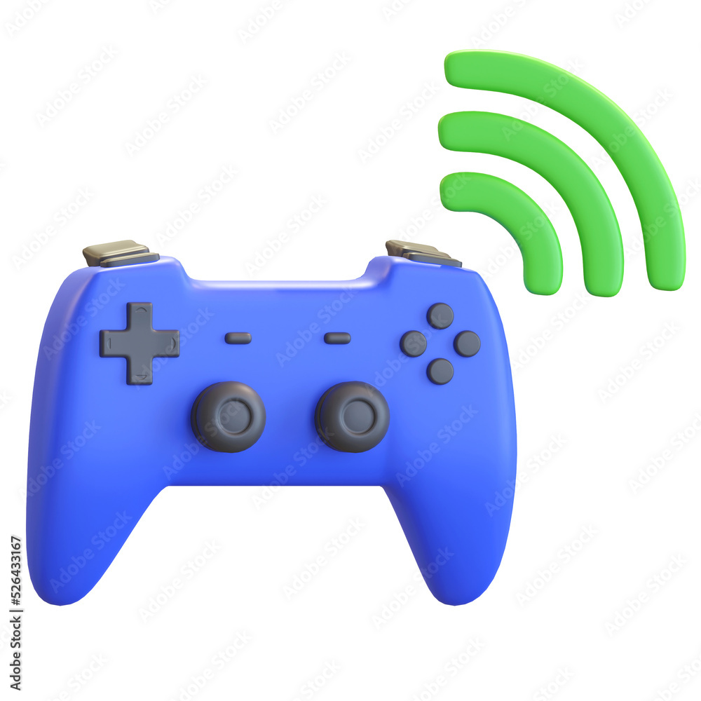 smart game system internet of thing device 3d icon illustration smart game system internet of thing device 3d icon illustration