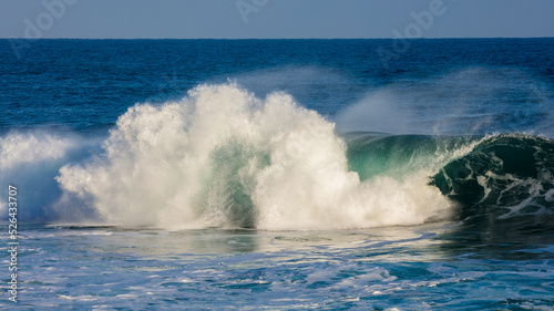 Big wave breaking in the Atlantic ocean