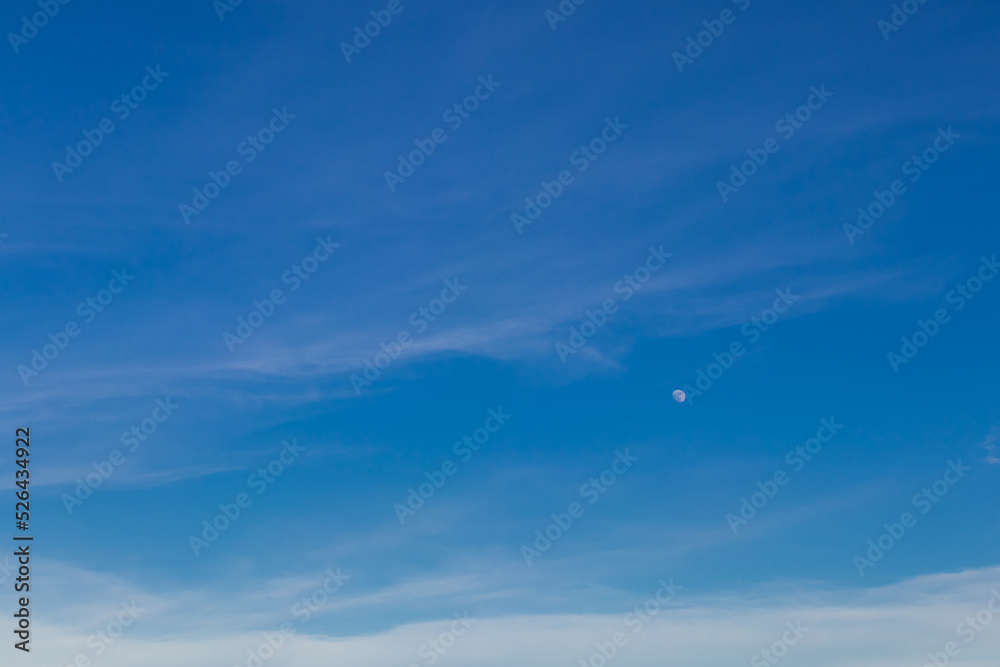 blue sky clear sky background..