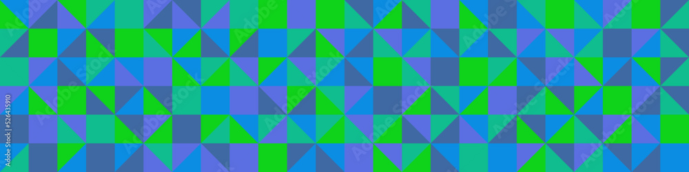 Obraz premium Color Rhombus tile tessellation pattern illustration
