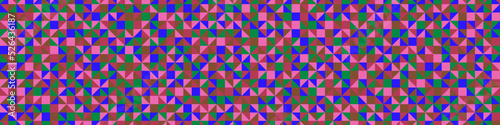 Color Rhombus tile tessellation pattern illustration