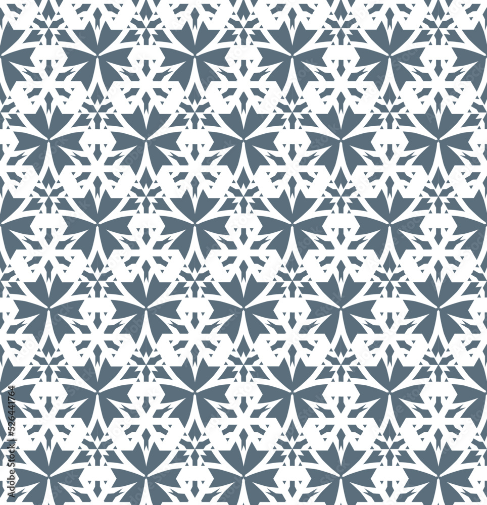 Fototapeta premium Geometric pattern. Seamless vector background. Ethnic graphic design.