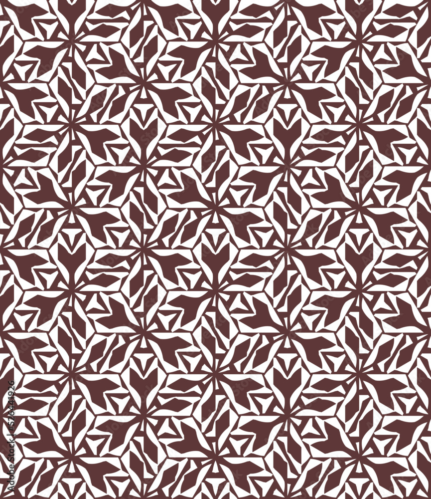 Geometric pattern. Seamless vector background. Ethnic graphic design.