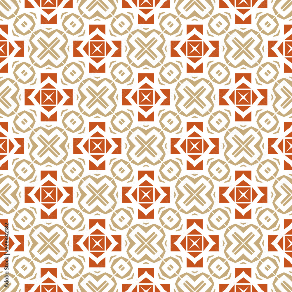 Geometric pattern. Seamless vector background. Ethnic graphic design.