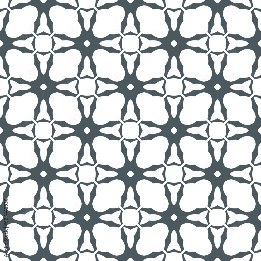 Naklejka premium Geometric pattern. Seamless vector background. Ethnic graphic design.