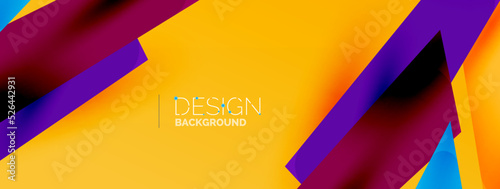Background color abstract overlapping lines. Minimal composition vector illustration for wallpaper banner background or landing page