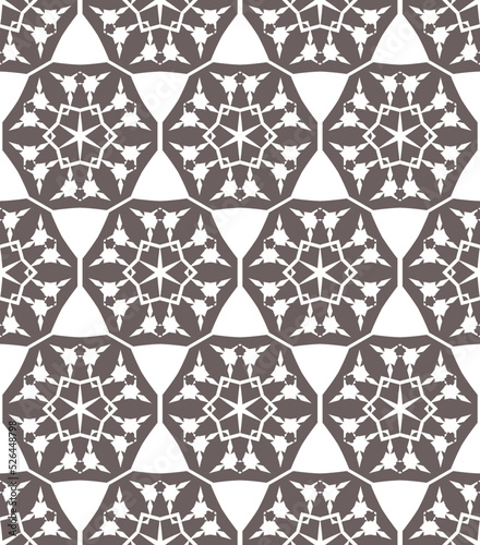 Geometric pattern. Seamless vector background. Ethnic graphic design.