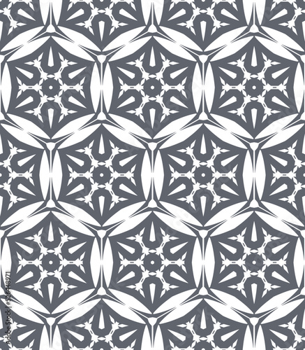 Geometric pattern. Seamless vector background. Ethnic graphic design.