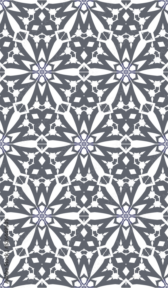 Geometric pattern. Seamless vector background. Ethnic graphic design.