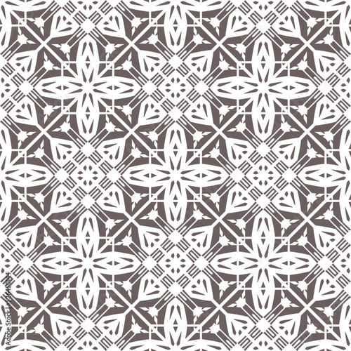 Geometric pattern. Seamless vector background. Ethnic graphic design.