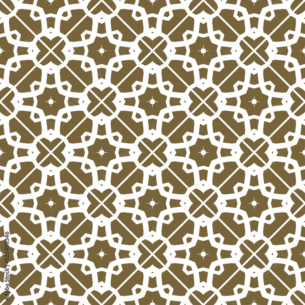 Fototapeta premium Geometric pattern. Seamless vector background. Ethnic graphic design.