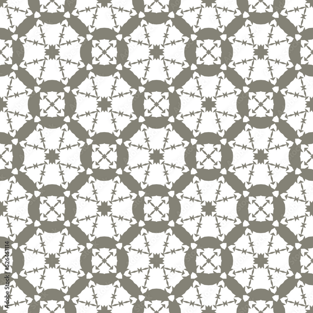 Fototapeta premium Geometric pattern. Seamless vector background. Ethnic graphic design.