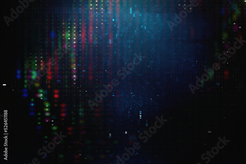 Wallpaper Mural Abstract background of fiber technology lights Torontodigital.ca