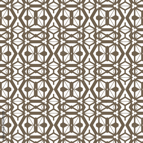 Geometric pattern. Seamless vector background. Ethnic graphic design.