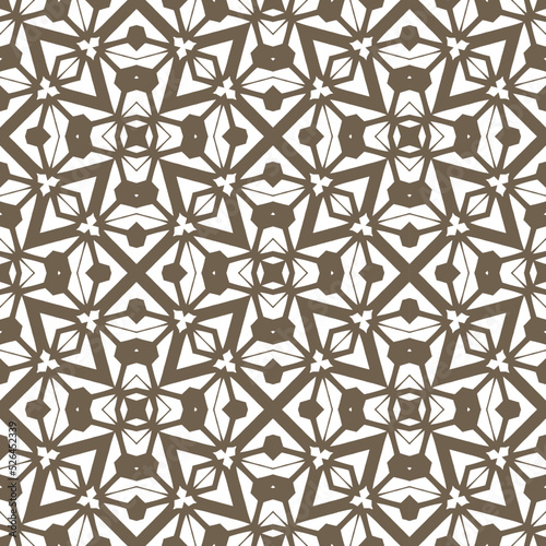 Geometric pattern. Seamless vector background. Ethnic graphic design.