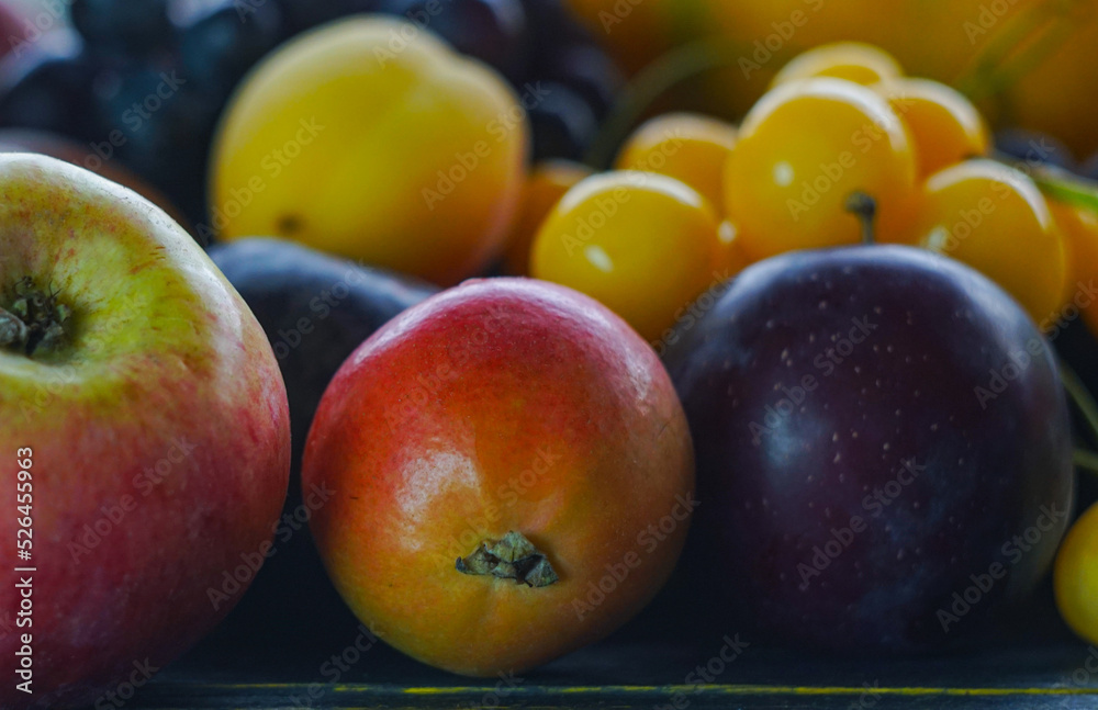 Various fruits on the table Various fruits on the table