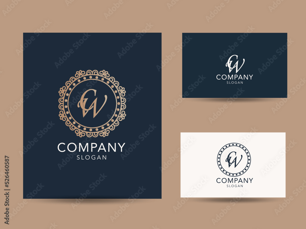CW letter design for logo and icon.CW typography for technology, business and real estate brand.CWmonogram logo.vector CW letter design for logo and icon.CW typography for technology, business and real estate brand.CWmonogram logo.vector
