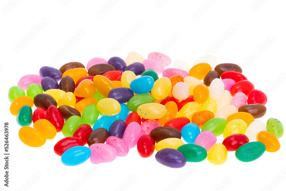 jelly beans isolated
