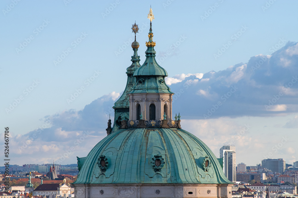Dome of a Prague cathedral