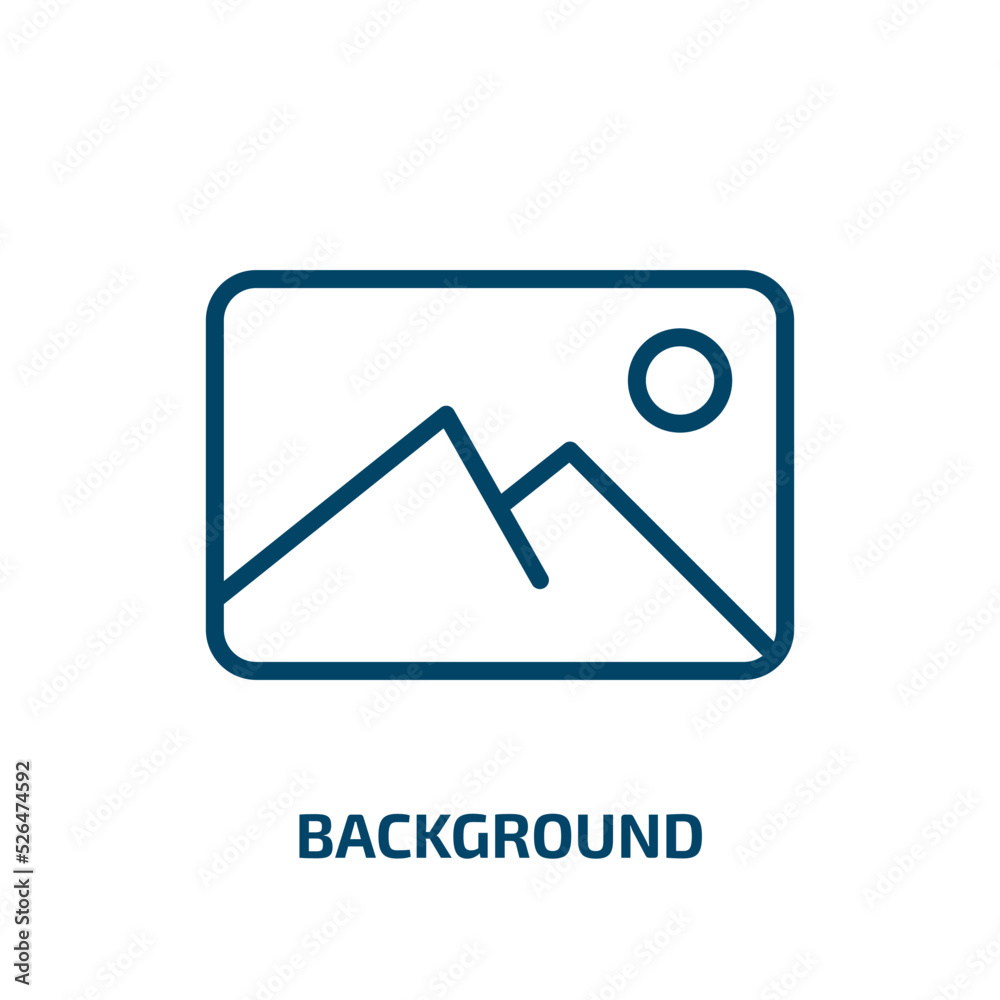 background icon from geometric figure collection. Thin linear background, label, nature outline icon isolated on white background. Line vector background sign, symbol for web and mobile background icon from geometric figure collection. Thin linear background, label, nature outline icon isolated on white background. Line vector background sign, symbol for web and mobile