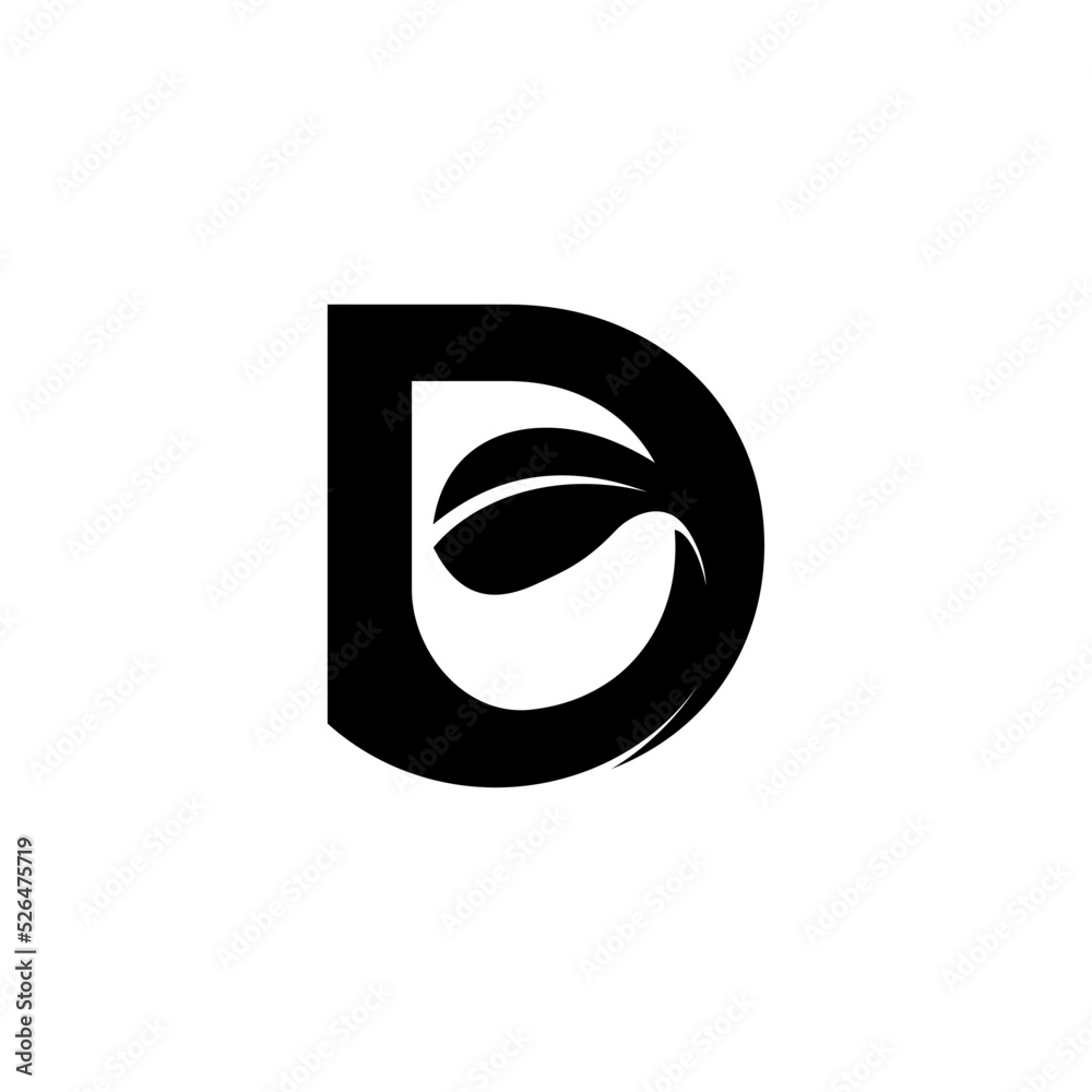 initial d combined with leaf which can be used for font, logo, design, vector, icon, symbol, business, company, brand, and more initial d combined with leaf which can be used for font, logo, design, vector, icon, symbol, business, company, brand, and more