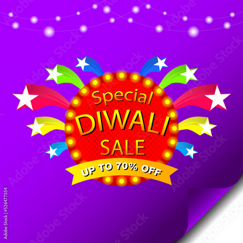 Special Diwali sale Poster design