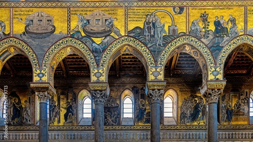 фотографія The mosaics of the Cathedral of Monreale, Sicily