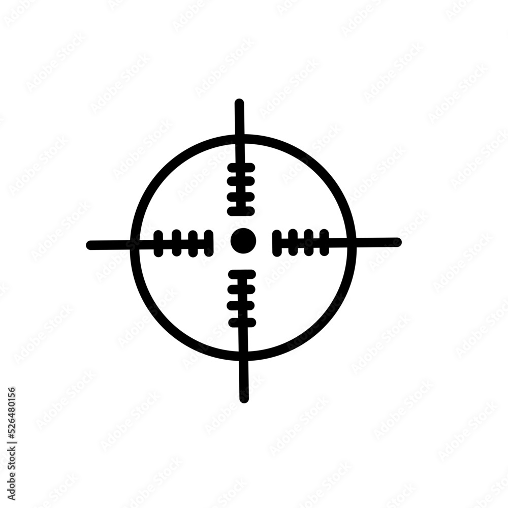 target icon vector target icon vector