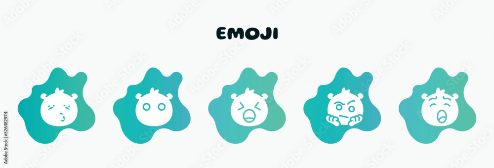 emoji filled icons set. flat icons such as emoji without mouth, yelling emoji, suspect yawning kissing with closed eyes icon collection. can be used web and mobile. emoji filled icons set. flat icons such as emoji without mouth, yelling emoji, suspect yawning kissing with closed eyes icon collection. can be used web and mobile.