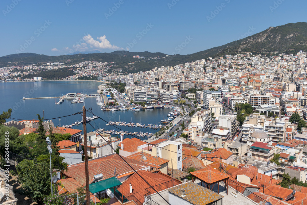 Old town of city of Kavala, Greece