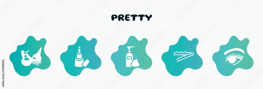 pretty filled icons set. flat icons such as inc, foam hair, bobby pins, woman eye, high heel shoe icon collection. can be used web and mobile. pretty filled icons set. flat icons such as inc, foam hair, bobby pins, woman eye, high heel shoe icon collection. can be used web and mobile.