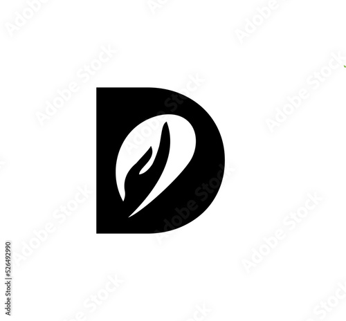 Premium Letter D Love for Branding, Company, and Other photo