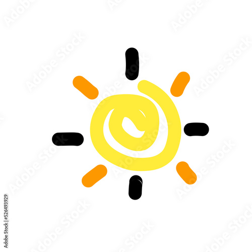 Sun icon set