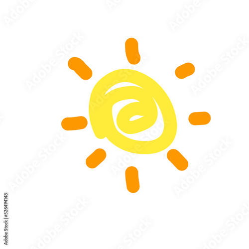 Sun icon set