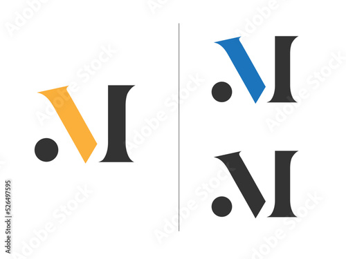 Creative and unique M letter logo design. M logo. M letter. lettering logo