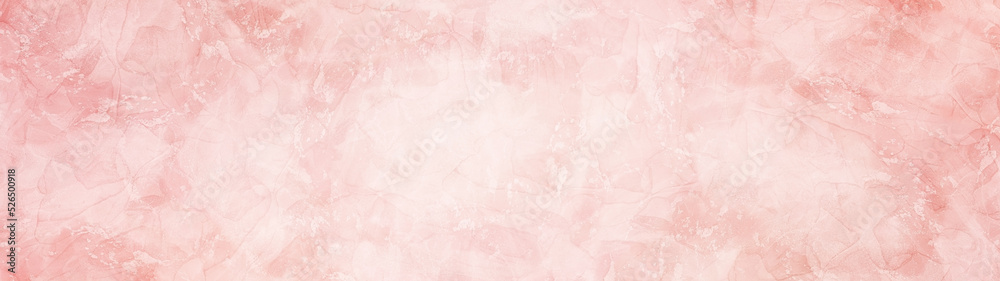 Fototapeta premium Creative Artistic Pastel Pink Abstract Panorama Wide Background