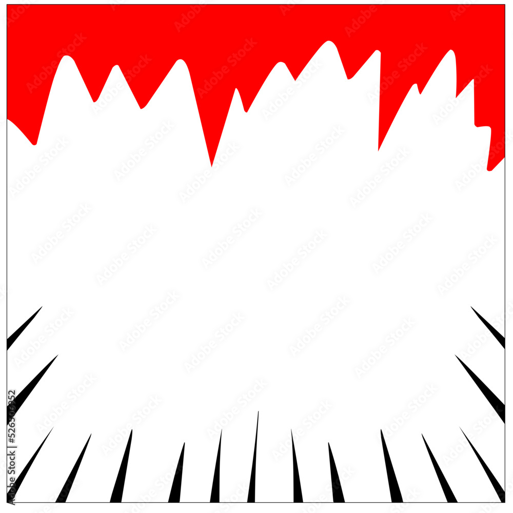 Red Shock Effect Shock effect, Shock cartoon effect, Comic effect, Light effects, Vector ...