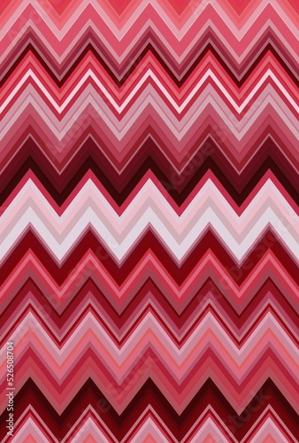 chevron zigzag pattern back...