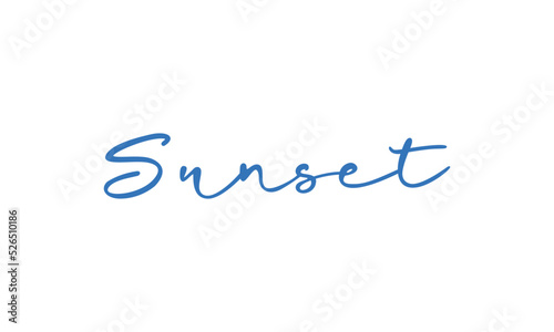 Sunset logo design, Sunrise logo design, sun logo, simple logo