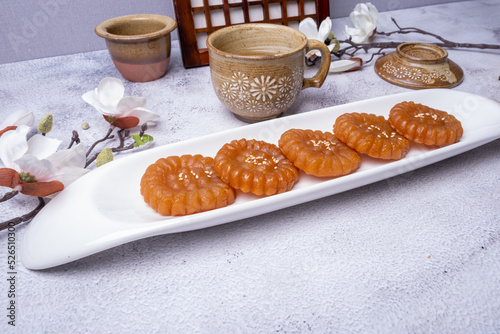 Korean holiday food delicious snack Yakgwa
