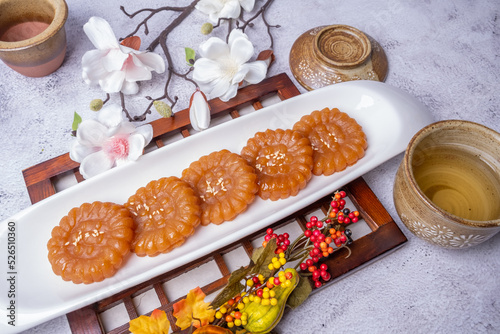 Korean holiday food delicious snack Yakgwa