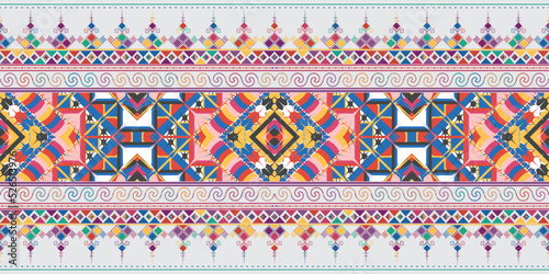 seamless ethnic pattern design.Geometric ethnic oriental ikat pattern traditional Design.ethnic oriental pattern,fabric,embroidery.Mexican pattern.merican pattern.latin african.indian fabric.Mexican