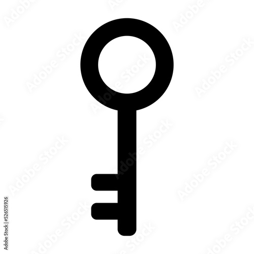 Key symbol icon.