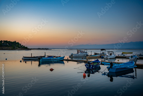 Boot, Hafen, Bootshafen, Nin, Kroatien, Dalmatien, Urlaub, Meer, Anlegestelle © aBSicht