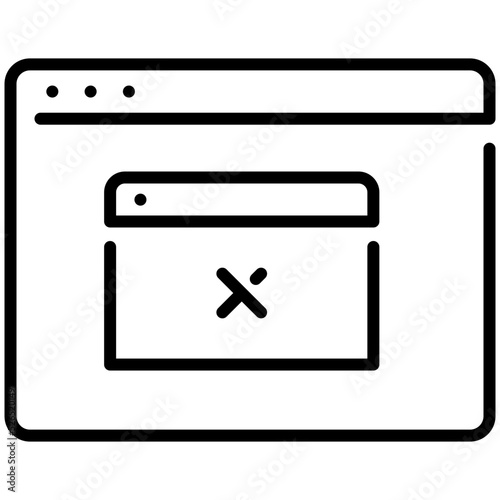 website popup icon